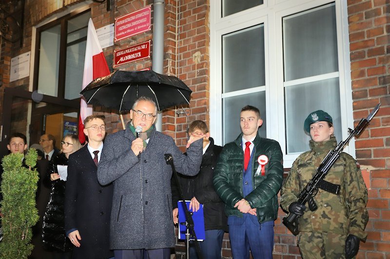 Uroczystość patriotyczna "Olkuszanie dla Niepodległej"